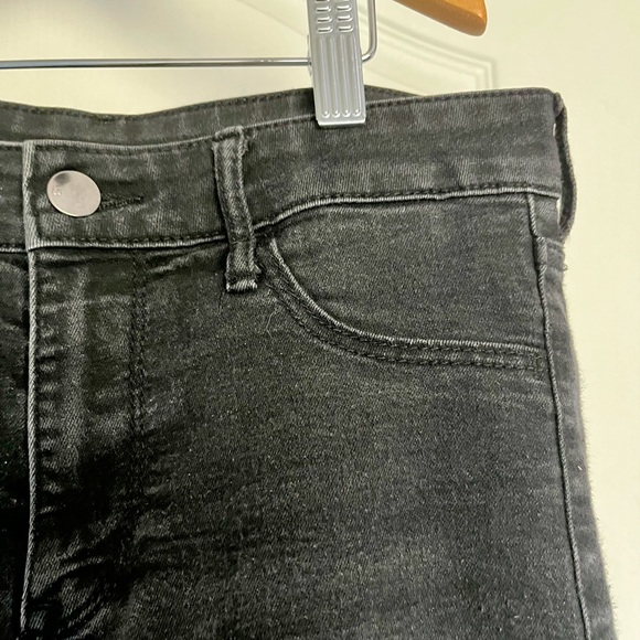 Black Denim Skinny Jeans - Picture 3 of 5